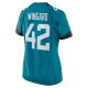 Women's Jacksonville Jaguars Andrew Wingard Nike Teal Nike Game Jersey