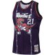 Men's Toronto Raptors Marcus Camby Mitchell & Ness Purple 2001/02 Hardwood Classics Swingman Jersey