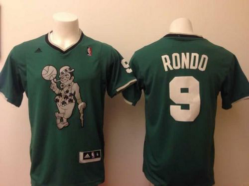 Men's Boston Celtics #9 Rajon Rondo Green 2013 Christmas Day Swingman Stitched NBA Jersey