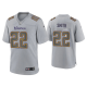 Men's Minnesota VikingsHarrison Smith Gray Atmosphere Fashion Game Jersey