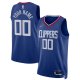 Men's LA Clippers Nike Royal 2021/22 Diamond Swingman Custom Jersey - Icon Edition