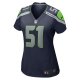 Women's Seattle Seahawks Olusegun Oluwatimi Nike College Navy  Game Jersey