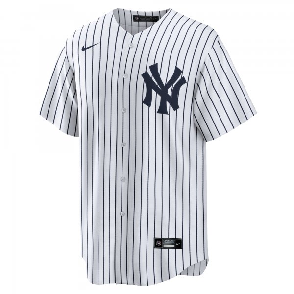 Men's New York Yankees Giancarlo Stanton Nike White Home Replica Player Name Jersey