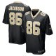 Men's New Orleans Saints Michael Jacobson Nike  Black  Game Jersey