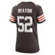 Women's Cleveland Browns Dawson Deaton Nike Brown Game Player Jersey