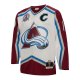 Men's Colorado Avalanche Joe Sakic Mitchell & Ness White Captain Patch 2000/01 Blue Line Player Jersey