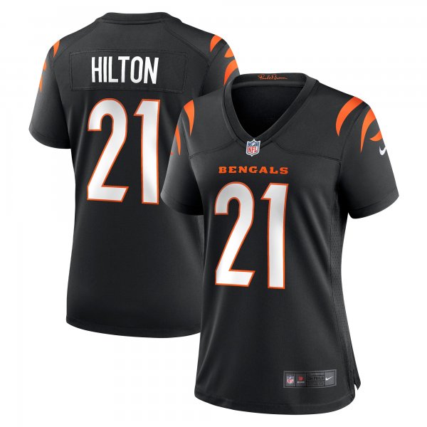 Women's Cincinnati Bengals Mike Hilton Nike Black Game Player Jersey