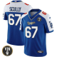 Men's Los Angeles Dodgers #67 Vin Scully 2023 Vapor Royal Gold Jersey