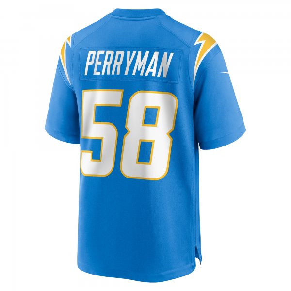 Men's Los Angeles Chargers Denzel Perryman Nike  Powder Blue  Game Jersey