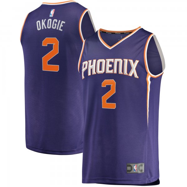 Men's Phoenix Suns Josh Okogie Fanatics Purple Fast Break Replica Jersey - Icon Edition