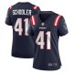 Women's New England Patriots Brenden Schooler Nike Navy Game Player Jersey