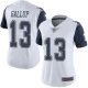 Women's Dallas Cowboys #13 Michael Gallup WhiteStitched NFL Limited Rush Jersey