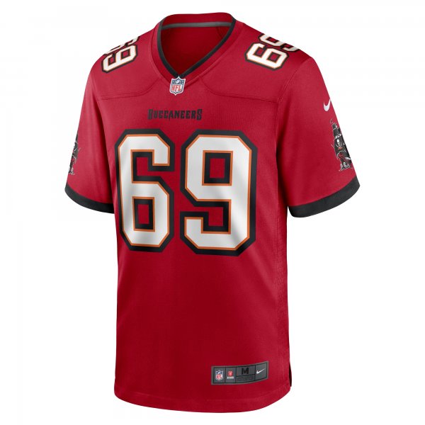 Men's Tampa Bay Buccaneers Cody Mauch Nike  Red  Game Jersey