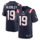 Men's New England Patriots Trace McSorley Nike Navy Game Player Jersey