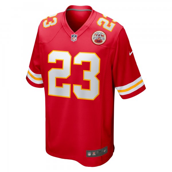 Men's Kansas City Chiefs Drue Tranquill Nike Red Game Player Jersey