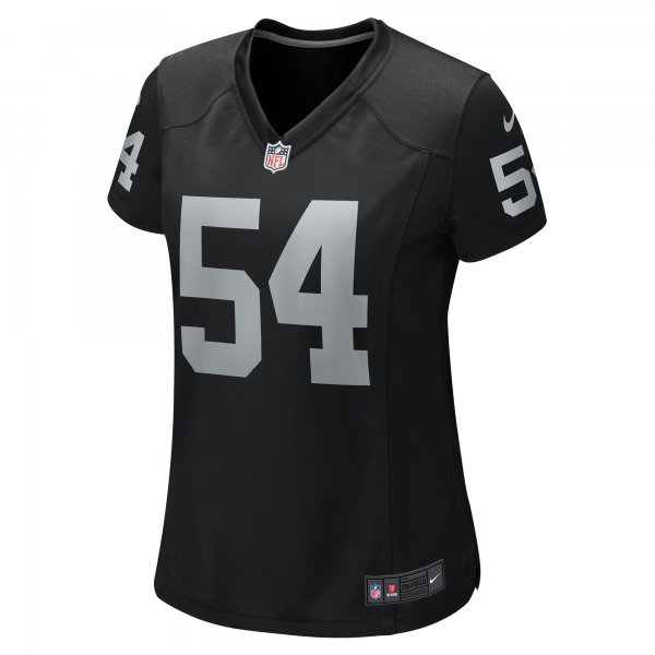 Women's Las Vegas Raiders Netane Muti Nike  Black Team Game Jersey