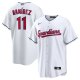 Men's Cleveland Guardians #11 Jose Ramirez Nike White Replica Player Jersey