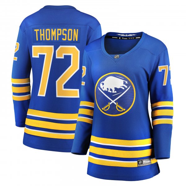 Women's Buffalo Sabres Tage Thompson Fanatics Royal Home Breakaway Player Jersey