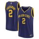 Youth Golden State Warriors First Round Fanatics Navy 2023 NBA Draft First Round Pick Fast Break Replica Jersey - Statement Edition