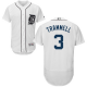 Detroit Tigers #3 Alan Trammell White Flexbase Collection Stitched MLB Jersey