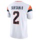 Men's Denver Broncos Patrick Surtain II Nike White Vapor F.U.S.E. Limited Jersey