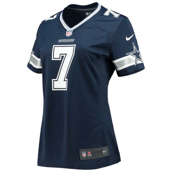 Women's Dallas Cowboys Trevon Diggs Nike Navy Game Jersey