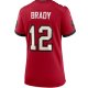 Women's Tampa Bay Buccaneers Tom Brady Nike Red Game Jersey