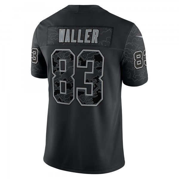 Men's Las Vegas Raiders Darren Waller Nike Black RFLCTV Limited Jersey