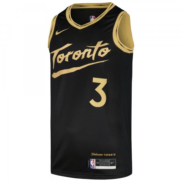 Men's Toronto Raptors OG Anunoby Nike Black Swingman Player Jersey - City Edition