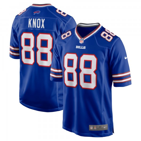 Men's Buffalo Bills Dawson Knox Nike Royal Game Player Jersey