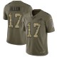 Nike Buffalo Bills #17 Josh Allen Olive/Camo Men's Stitched NFL Limited 2017 Salute To Service Jersey