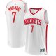 Youth Houston Rockets Cam Whitmore Fanatics White Fast Break Replica Player Jersey - Association Edition