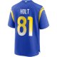 Men's Los Angeles Rams Torry Holt Nike Royal Game Retired Player Jersey