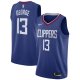 Men's LA Clippers Paul George Nike Blue 2019/20 Swingman Jersey - Icon Edition