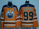 Adidas Edmonton Oilers #99 Wayne Gretzky Orange Home Stitched NHL Jersey