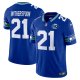Men's Seattle Seahawks #21 Devon Witherspoon Nike Royal 50th Season Vapor F.U.S.E. Limited Jersey