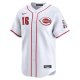 Men's Cincinnati Reds Noelvi Marte Nike White Home Limited Player Jersey