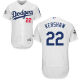 Los Angeles Dodgers #22 Clayton Kershaw White Flexbase Collection 2017 World Series Bound Stitched MLB Jersey