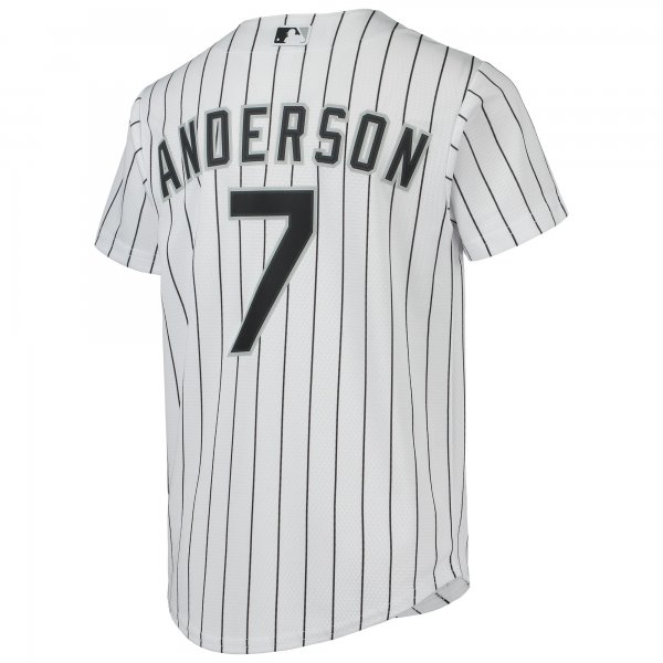 Youth Chicago White Sox Tim Anderson Nike White Alternate Replica Player Jersey