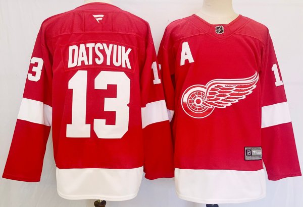 Men's #13 Pavel Datsyuk Detroit Red Wings Red City Edition Jersey