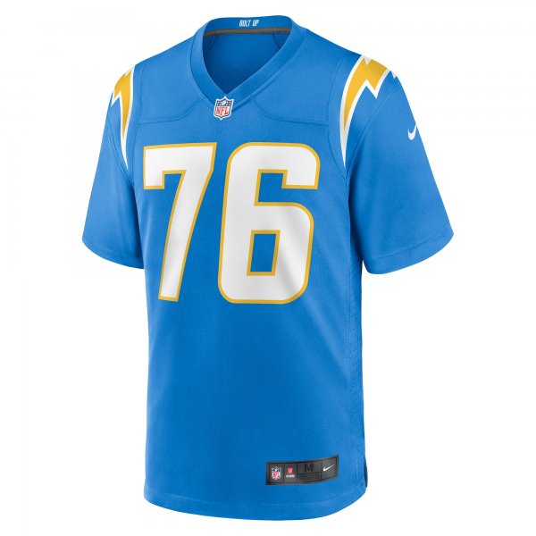 Men's Los Angeles Chargers Will Clapp Nike Powder Blue Game Jersey