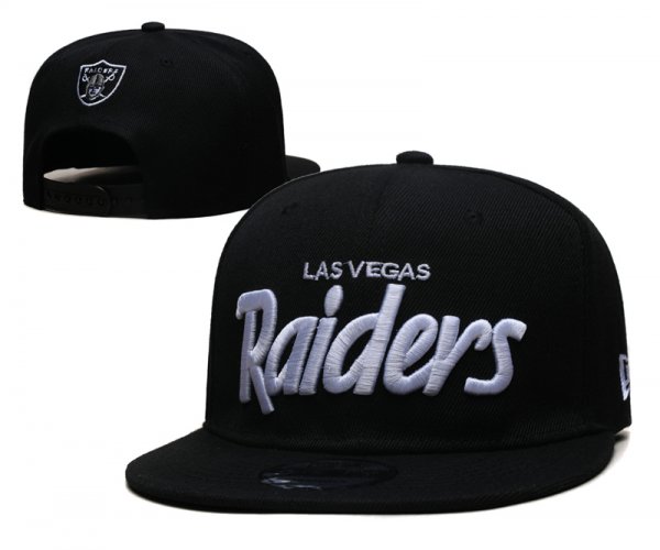 Las Vegas Raiders Black Cap