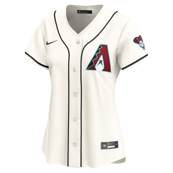 Women's Arizona Diamondbacks Nike White #1 Mom Home Limited Jersey