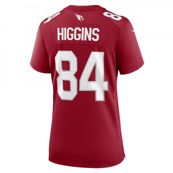 Women's Arizona Cardinals Elijah Higgins Nike  Cardinal Team Game Jersey