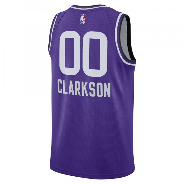 Unisex Utah Jazz Jordan Clarkson Nike Purple 2023/24 Swingman Jersey - City Edition