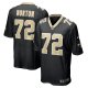 Men's New Orleans Saints Storm Norton Nike Black Game Jersey