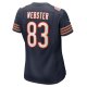 Women's Chicago Bears Nsimba Webster Nike  Navy Team Game Jersey