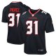 Youth Houston Texans Dameon Pierce Nike Navy Game Jersey