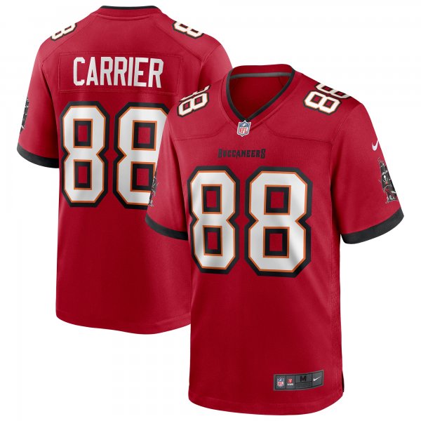 Men's Tampa Bay Buccaneers Mark Carrier Nike Red Game Retired Player Jersey