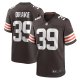 Men's Cleveland Browns Kenyan Drake Nike  Brown  Game Jersey